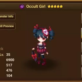 サマナーズウォー {Global}Dark Occult Girl+Teshar+Rica*L&D Scroll*48+,(11+12) Year Scroll*780+,All Attribute Scroll*15+,Mystical Scroll*700+|Real Scroll Count • No Ranges|