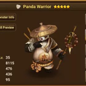 サマナーズウォー {Global}Light Panda Warrior+Teshar+Rica*L&D Scroll*48+,(11+12) Year Scroll*780+,All Attribute Scroll*15+,Mystical Scroll*700+|Real Scroll Count • No Ranges|