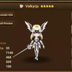サマナーズウォー {Europe}Light Valkyrja+Teshar+Rica*L&D Scroll*48+,(11+12) Year Scroll*780+,All Attribute Scroll*15+,Mystical Scroll*700+|Real Scroll Count • No Ranges|
