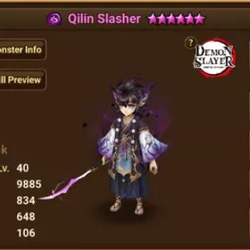 サマナーズウォー {Europe}Dark Qilin Slasher+Teshar+Rica*L&D Scroll*48+,(11+12) Year Scroll*730+,All Attribute Scroll*15+,Mystical Scroll*700+|Real Scroll Count • No Ranges|