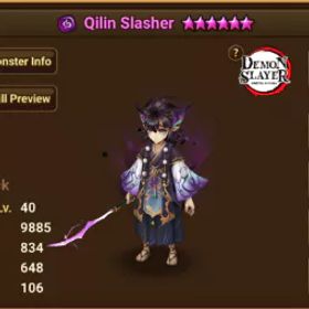 サマナーズウォー {Global}Dark Qilin Slasher+Teshar+Rica*L&D Scroll*48+,(11+12) Year Scroll*730+,All Attribute Scroll*15+|Real Scroll Count • No Ranges|