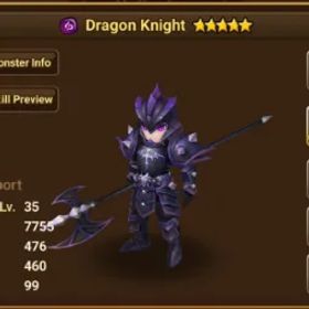 サマナーズウォー {Europe}Dark Dragon Knight+leo+Teshar*L&D Scroll*48+,(11+12) Year Scroll*780+,All Attribute Scroll*15+,Mystical Scroll*700+|Real Scroll Count • No Ranges|