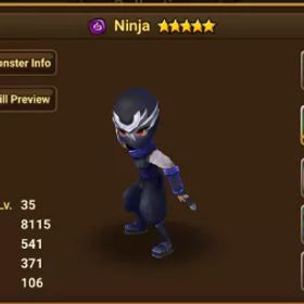 サマナーズウォー {Europe}Dark Ninja+Teshar+Rica*L&D Scroll*48+,(11+12) Year Scroll*780+,All Attribute Scroll*15+,Mystical Scroll*700+|Real Scroll Count • No Ranges|