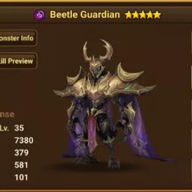 サマナーズウォー {Global}Dark Beetle Guardian+Teshar+Rica*L&D Scroll*48+,(11+12) Year Scroll*780+,All Attribute Scroll*15+,Mystical Scroll*700+|Real Scroll Count • No Ranges|