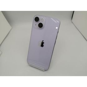 【中古】Apple au 【SIMフリー】 iPhone 14 128GB パープル MPUY3J/A【OSU301】保証期間１ヶ月【ランクC】
