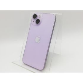 【中古】Apple 国内版 【SIMフリー】 iPhone 14 128GB パープル MPUY3J/A【イオンモール新利府】保証期間１ヶ月【ランクB】