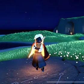 Sky星を紡ぐ子どもたち Global Account |Candles 2600+ 🔥Height×14| Light Wings 130+ | 280+ Closet Items (including Samurai Pants