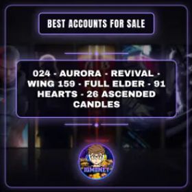 Sky星を紡ぐ子どもたち 024 - AURORA - REVIVAL - WING 159 - FULL ELDER - 91 HEARTS - 26 ASCENDED CANDLES