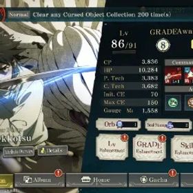 呪術廻戦ファントムパレード 💎Taiwan 💎144000+ Cubes 💎🟢Aio Todo+🔴Yuta+🟢Majito+ +23 SSR 💎 💎850 + 4 SSR tickets 💎