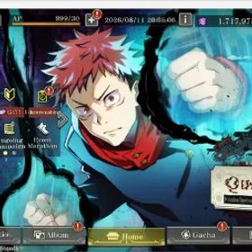 呪術廻戦ファントムパレード ☃️ 🌐 GLOBAL TW ✅ START ✅ New Gojo🟡 + Sukuna🔵 + Toji🟡 + 9 SSR ✅ RESOURCES ✅ #74810167 ✊🏻🎉🎯▫️🌤️