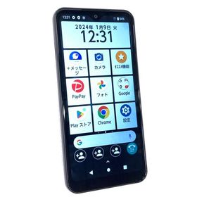 中古 FCNT arrows We 64GB ブラック A101FC SIMフリー ネットワーク利用制限▲判定 ※赤ロム保証あります