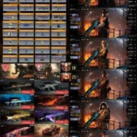 コールオブデューティモバイル REAL (URBAN TRACKER) SKIN🔥😳GHOST COWBOY SKIN🤠TEMPLAR- COUTEAU'S OATH FULL MAX LEVEL😱GHOST-ETERNAL SIEGE LEVEL 7❄️7 MYTHIC GUNS : RYTEC AMR- NAUTILUS MYTHIC