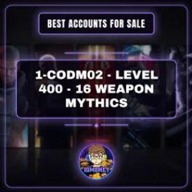 コールオブデューティモバイル 1-CODM02 - LEVEL 400 - 16 WEAPON MYTHICS