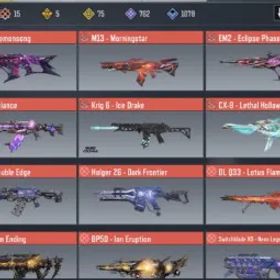 コールオブデューティモバイル 🚨Cheap 💥15 Mythic Weapons 3 Mythic Character. 🌟75+ Legendary Weapons, 8 legendary Soldier Skins, and multiple Prestige’s.
