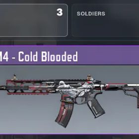 コールオブデューティモバイル 🌟 Tactic Melee - Virgo ✨ M4 - Cold Blooded | ⚡ 1 Legendary · 2 Epic
