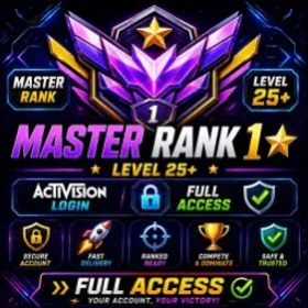 コールオブデューティモバイル 🔥 800+ ORDERS |⭐Master Rank 1 ⭐ Level 20 30 | 🔥 COD Mobile Account | 🔐 Activision Login | ✅Fast Delivery