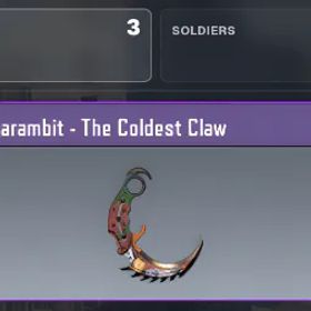 コールオブデューティモバイル 🌟 Vargo-S - Fiery Hell ✨ Karambit - Coldest Claw | ⚡ 1 Legendary · 2 Epic
