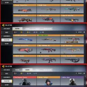 コールオブデューティモバイル CODM {OG}🟥 3 Mythic 💢 17 Legendary 😍 Full Access Account.