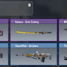 コールオブデューティモバイル ⭐ USS 9 - Soten Ranka ✨ Crossbow - Sweaterscape | ⚡ 1 Legendary · 3 Epic
