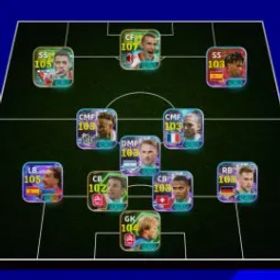 イーフットボール Collective 3216+💥Andry Shevchenko X Starter Ready To Play 🎮 Skuad GG 🌈 Full Double Booster ☠️ Cheapest ✨⭐