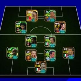 イーフットボール 3306x Strength✅️7x BigTime X MSN✅️BigTime Ronaldo! BigTime Messi! Eto-107! Gullit-106! BigTime Buffon! A.Pirlo-106! A.Nesta-107! Bellingham-107! Kaka-106|Konami