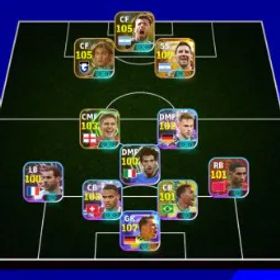 イーフットボール Collective 3213+💥Lionel Messi X Manuel Neuer X CF J-League X Other Player Not Base 🥳 Cheapest ✨⭐