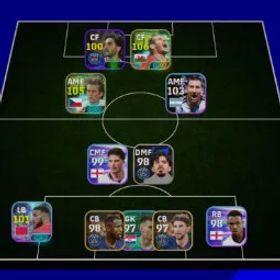 イーフットボール 🔥 | New Gareth Bale 106 | Tomas Rosicky 105 | Messi 103 | Yamal 102 | Noussair Mazraoui 101 | eFootball 2026 | 🔒 Konami ID