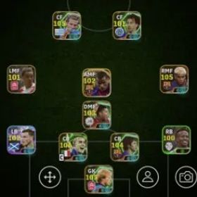 イーフットボール eF45|324 PLAYER|13 STRIPS|3195 STRENGTH|4 MANAGER|2 BIG|18 EPIC|10 SHOWTIME|145 HIGHLIGHT|89 TRENDING|30 COIN|4,460 K|RIVALDO 98|F.LAMPARD 97|F.CANNAVARO 100|