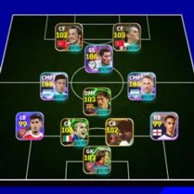 イーフットボール Collective Strength - 3192⭐Elite-Built ID⭐Only Konami Linked⏩