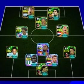 イーフットボール 🆕 Strength3205💪🔥Luis Suarez104🔥Ronaldinho104🔥Sneijder106🔥Nmecha/Owen104🔥Martin102 🔥only konami link 🔐, eFootball 2023 #77440397 ⚔️💯♣️💙💰