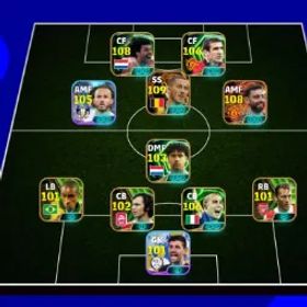 イーフットボール EFOOTBALL COLECTIVE 3242+🔥 | 5 MANAGER BOOSTER🥵,READY TO PLAY🎮,GG SQUAD☠️,MANY CARD OLD🌈,CHEAPEST💥✨