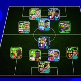 イーフットボール COLECTIVE 3173+🔥 | L SUAREZ🥵 x PACK MBAPPE☠️ x S GERARD⚡ x CAFU💫 x PACK FRANCE🤩,READY TO PLAY🌈,CHEAPEST✨
