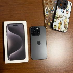 Apple iPhone 本体 15pro 128GB ブラック