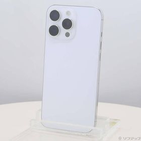 〔中古〕Apple(アップル) iPhone16 Pro Max 256GB ホワイトチタニウム MYWH3J／A SIMフリー〔348-ud〕