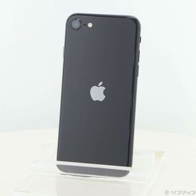 (中古)Apple iPhone SE 第2世代 64GB ブラック MX9R2J/A SIMフリー(269-ud)