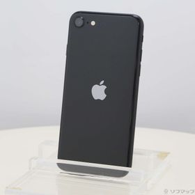 (中古)Apple iPhone SE 第2世代 64GB ブラック MX9R2J/A SIMフリー(295-ud)