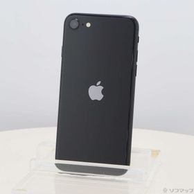 (中古)Apple iPhone SE 第2世代 64GB ブラック MX9R2J/A SIMフリー(368-ud)