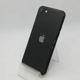 【中古】Apple au 【SIMロック解除済み】 iPhone SE（第2世代） 64GB ブラック MX9R2J/A【新橋烏森通り】保証期間１ヶ月【ランクB】