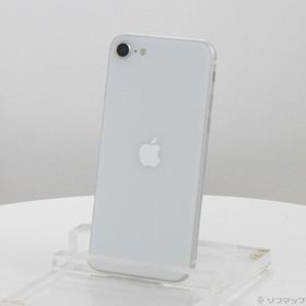 (中古)Apple iPhone SE 第2世代 64GB ホワイト MX9T2J/A SIMフリー(344-ud)