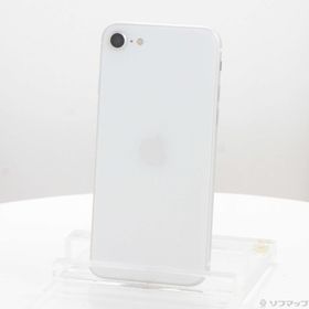 (中古)Apple iPhone SE 第2世代 64GB ホワイト MX9T2J/A SIMフリー(368-ud)
