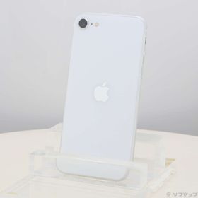 (中古)Apple iPhone SE 第2世代 64GB ホワイト MX9T2J/A SIMフリー(269-ud)
