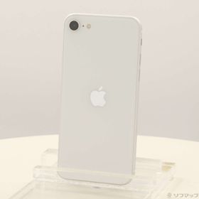 (中古)Apple iPhone SE 第2世代 64GB ホワイト MX9T2J/A SIMフリー(348-ud)