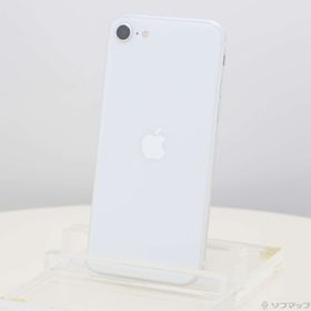 (中古)Apple iPhone SE 第2世代 64GB ホワイト MX9T2J/A SIMフリー(258-ud)