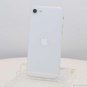 (中古)Apple iPhone SE 第2世代 64GB ホワイト MX9T2J/A SIMフリー(198-ud)