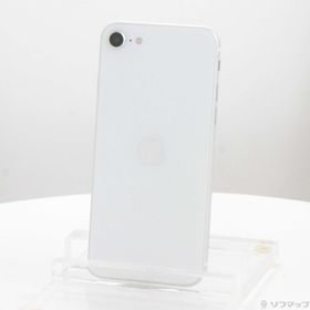 (中古)au iPhone SE 第2世代 64GB ホワイト MX9T2J/A SIMフリー(305-ud)