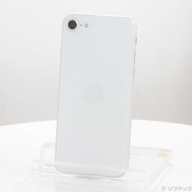 (中古)au iPhone SE 第2世代 64GB ホワイト MX9T2J/A SIMフリー(196-ud)