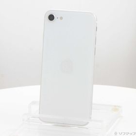 (中古)au iPhone SE 第2世代 64GB ホワイト MX9T2J/A SIMフリー(196-ud)