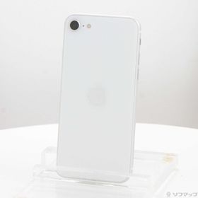 (中古)au iPhone SE 第2世代 64GB ホワイト MX9T2J/A SIMフリー(196-ud)