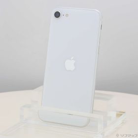 (中古)Apple iPhone SE 第2世代 64GB ホワイト MX9T2J/A SIMフリー(251-ud)