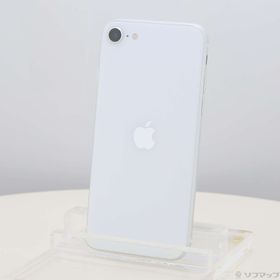 (中古)Apple iPhone SE 第2世代 64GB ホワイト MX9T2J/A SIMフリー(196-ud)
